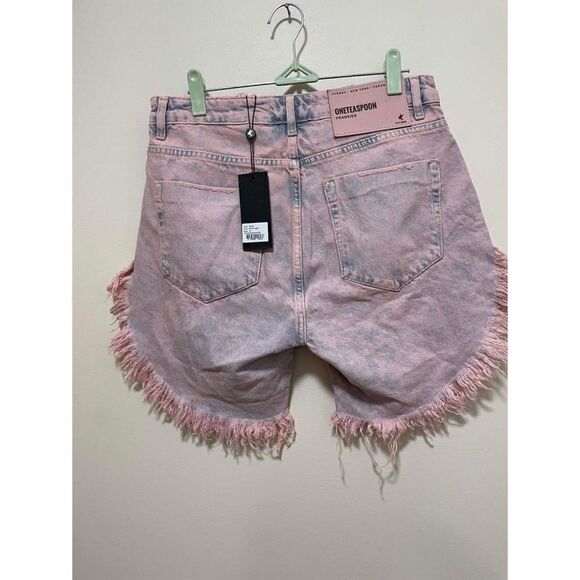 Free People x OneTeaspoon Frankies Cutoff Shorts Size 27 - Picture 2 of 6
